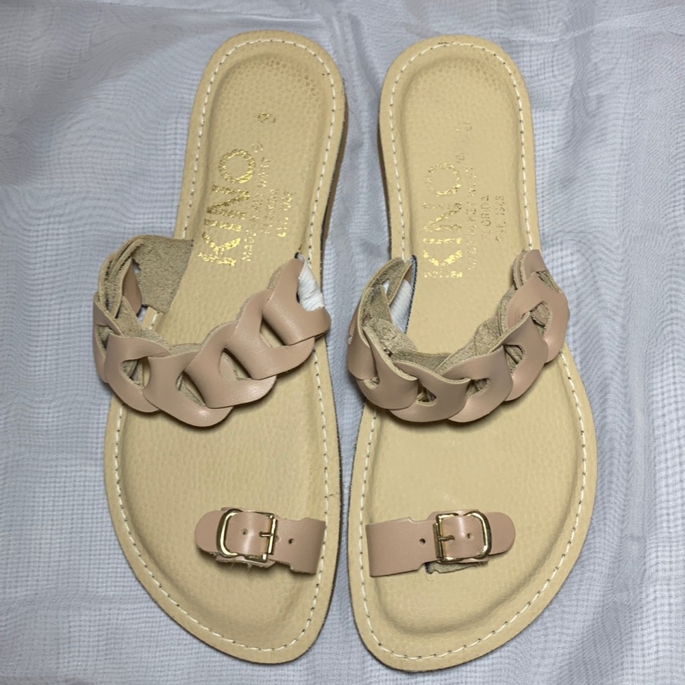 KINO KEY WEST FL. Made Leather Sandal Woman’s 9